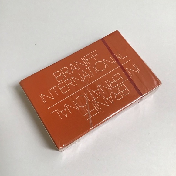 Braniff International Airlines Playing Cards Deck Aviation NEW SEALED Vintage - Picture 1 of 5